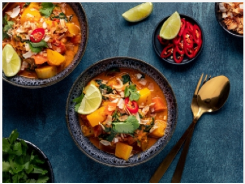Winter Vegetable Coconut Curry